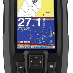 Garmin Striker Plus + Transducer —Portable Fish Finder - Electronics -